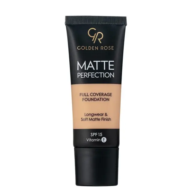 Golden Rose Matte Perfection Full Coverage Foundation SPF15 N7 35ml
