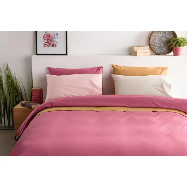 Μαξιλαροθήκες ζεύγος Synthesis 503 Beige 50x75 Vesta Home 2