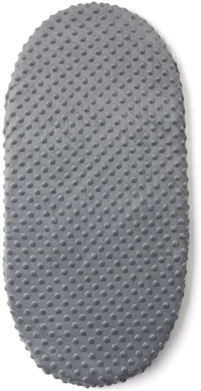 Σεντόνι Βαμβακερό με Λάστιχο 80x40cm Minky Dark Grey 5904506812608 2