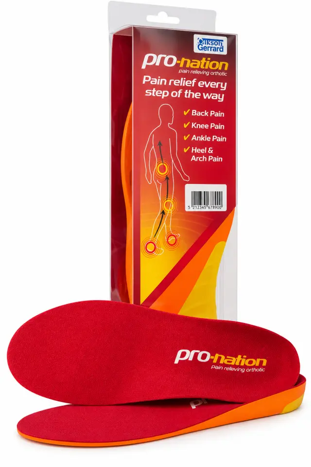 VICAN Pro-Nation Ορθωτικοί Πάτοι 1 ζευγάρι - LARGE (43-46)