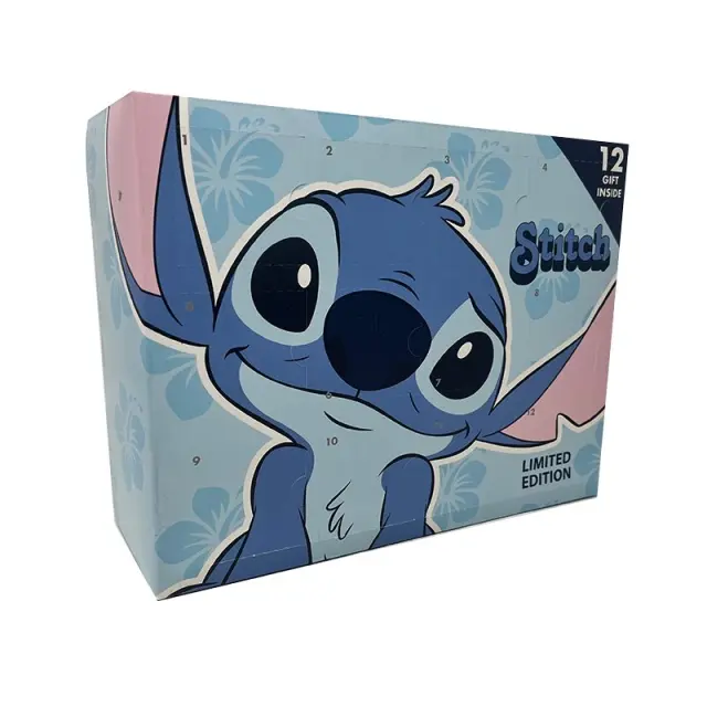 Gift box 12 ζευγαρια Καλτσες Lilo and Stitch socks μεγεθους 35/41 3