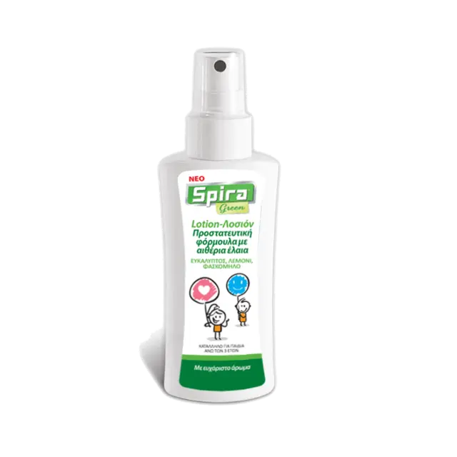 SPIRA GREEN Lotion Αντικουνουπικό Junior 3+