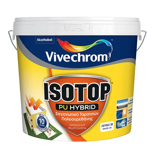 VIVECHROM ISOTOP PU HYBRID ΜΟΝΩΤΙΚΟ ΠΟΛΥΟΥΡΕΘΑΝΗΣ ΛΕΥΚΟ 3lt