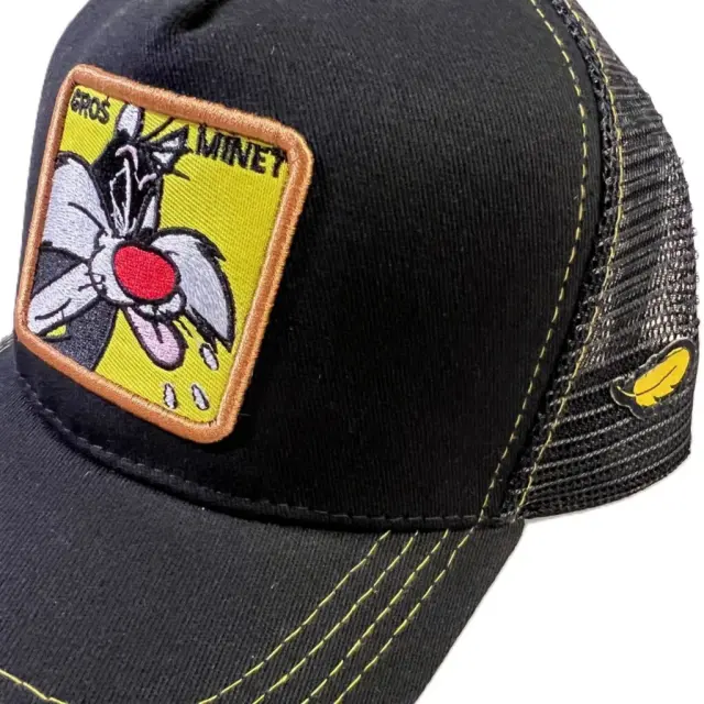 Ghetto Black Cartoon Cap Gros Minet 2