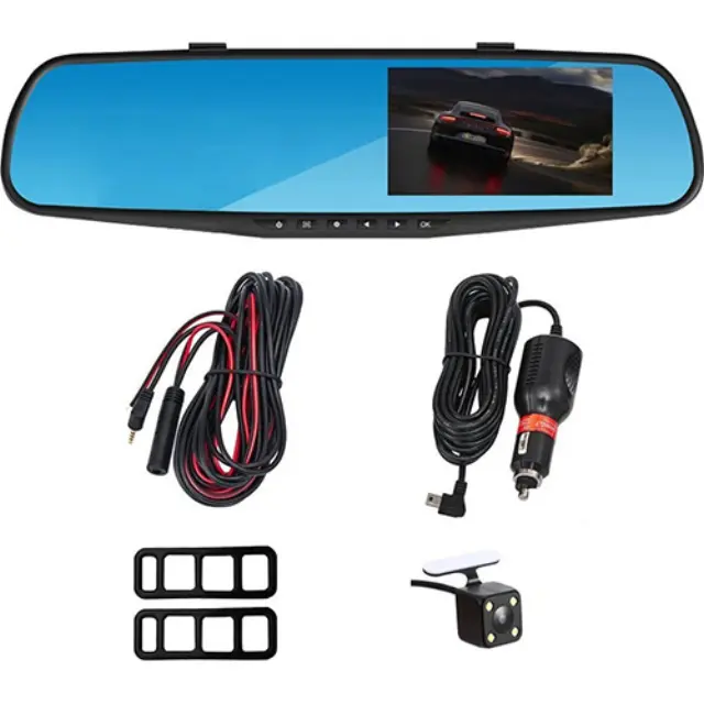 Andowl Καθρέπτης με Κάμερα DVR Αυτοκινήτου 1080P με Οθόνη 4.3" Q-CA699