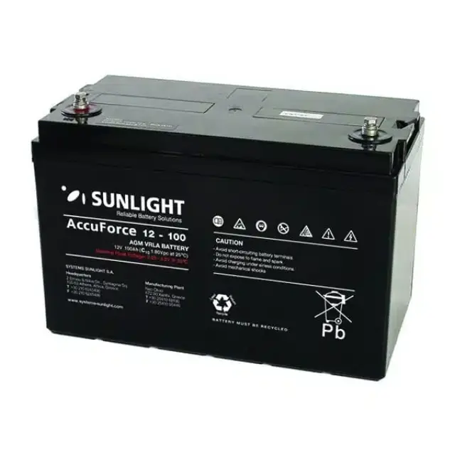Μπαταρία VRLA 12V 100Ah AccuForce