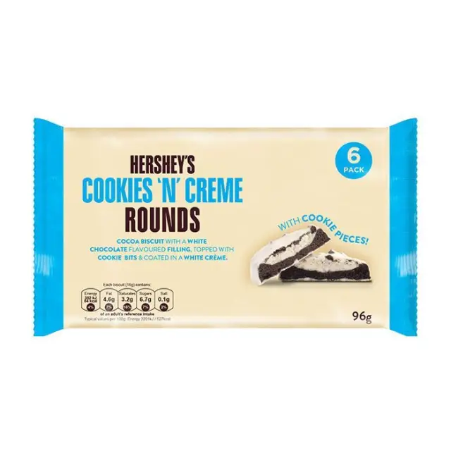 Hershey's Rounds Cookies 'n' Creme 96gr