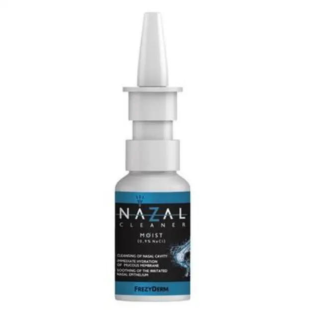 Frezyderm Nazal Cleaner Moist για Ανακούφιση από Ξηρότητα της Ρινικής Κοιλότητας Υπέρτονο αλατούχο διάλυμα 0,9% NaCl, 30ml