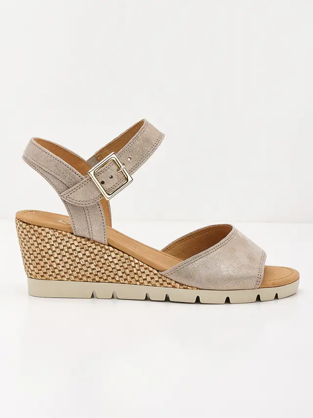 Gabor Πέδιλα Γυναικείο δέρμα Nubuck Μπεζ GAB/62042 94-MUSCHEL 3