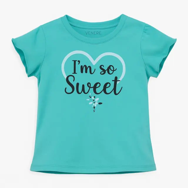 T-shirt Μπλουζάκι I am So Sweet Venere Turquoise 8010641 - 12 M (80cm)
