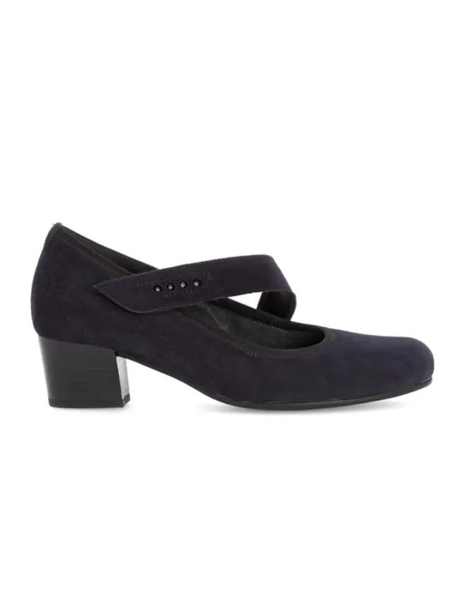 Gabor Μπαρέτες Γυναικείο δέρμα Nubuck Μπλέ GAB/36149N 36-MIDNIGHT 3