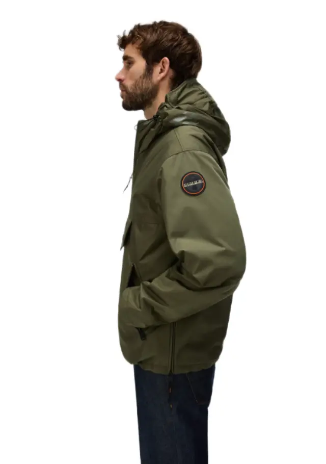 Napapijri RAINFOREST NEXT ανδρικό χειμερινό μπουφάν anorak NP0A4IB9G1F1-1 2