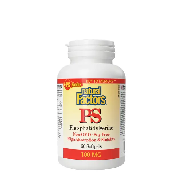 Natural Factors PS PHOSPHATIDYLSERINE 100 MG