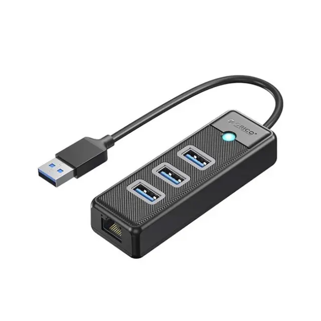 Orico Docking Station PW3UR25-U3 3x USB-A 3.0 1x RJ45 2.5G Ethernet 1m Black