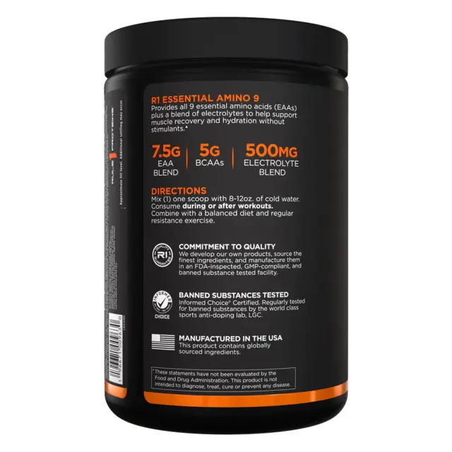Rule1 Essential Amino 9 Cherry Limeade, 345 g 3