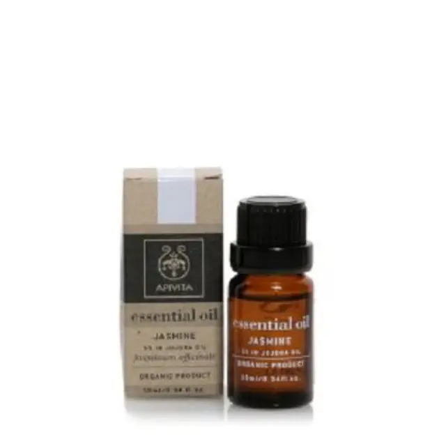 Apivita Essential Oil Αιθέριο Έλαιο Γιασεμί 10% σε Λάδι Jojoba, 10ml