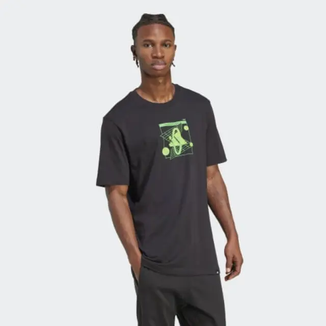 Adidas Black T-shirt JM6394 - S