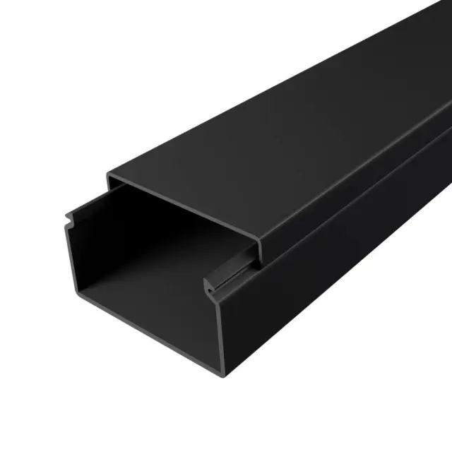 Aca Light 40x25mm ΑΥΤΟΚΟΛΗΤΟ ΚΑΝΑΛΙ ΚΑΛΩΔΙΩΝ 2m, ULTRA ΑΝΘΡΑΚΙ ΧΡΩΜΑΤΟΣ