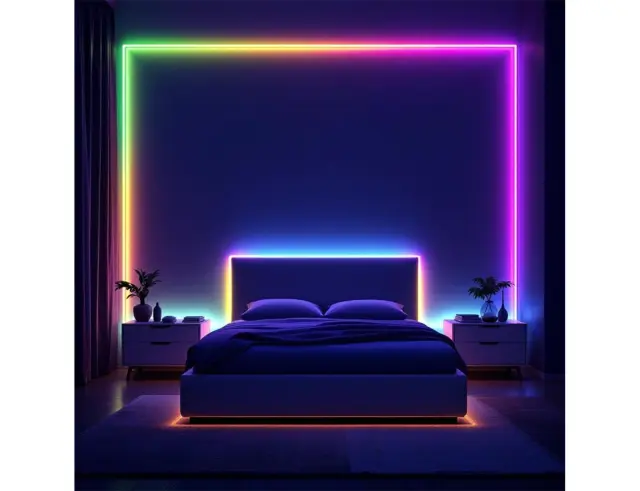 Ταινία LED RGB Home Deco Factory LA0167 - 1 Μέτρο - 3 Λειτουργίες - Πολύχρωμο LA0167 2