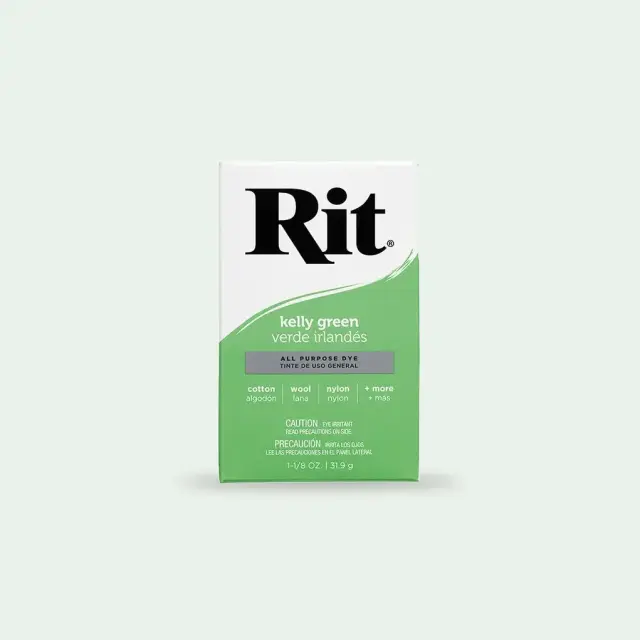 Rit Dye Powder All-Purpose Βαφή Υφασμάτων – Kelly Green 31,9g 2
