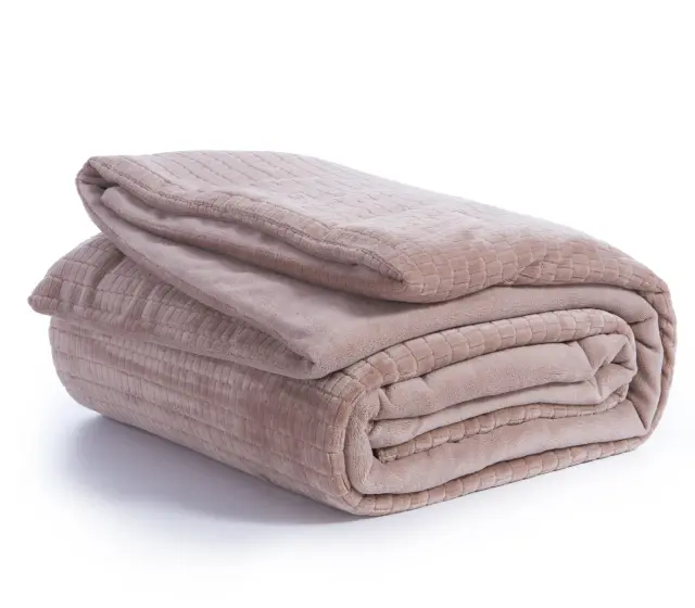 ΚΟΥΒΕΡΤΟΠΑΠΛΩΜΑ ΥΠΕΡΔΙΠΛΟ EZRA 24 220Χ240 NEF-NEF HOMEWARE MOCCA 2