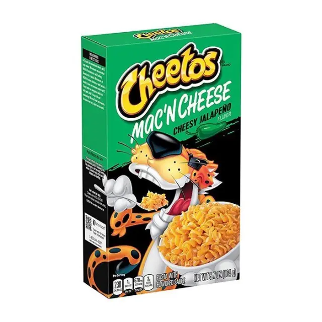 Cheetos Cheesy Jalapeno Mac' N Cheese Box 164gr