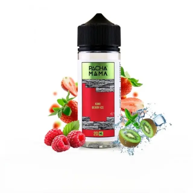 Pacha Mama Kiwi Berry Ice 20ml (120ml) - Charlie's Chalk Dust Flavorshots