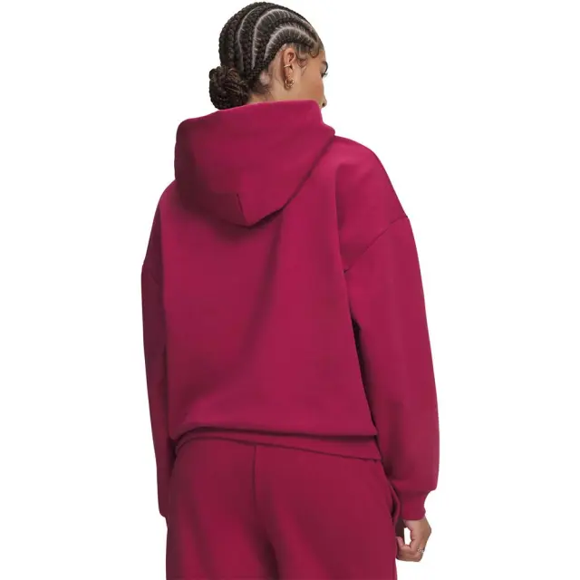 Under Armour Women's Icon Fleece Hoodie Μπορντό 6013544-622 (Under Armour) 2