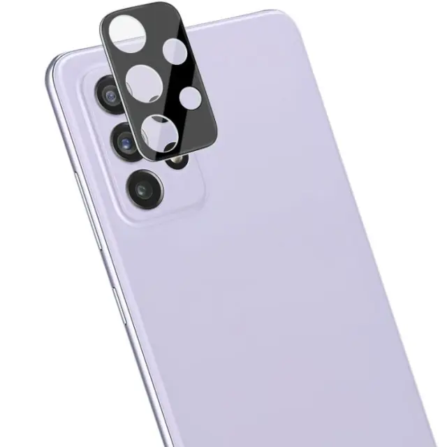 Imak® Camera Lens Tempered Glass Αντιχαρακτικό Γυαλί Προστασίας Κάμερας Για Samsung Galaxy A73 5G - Μαύρο