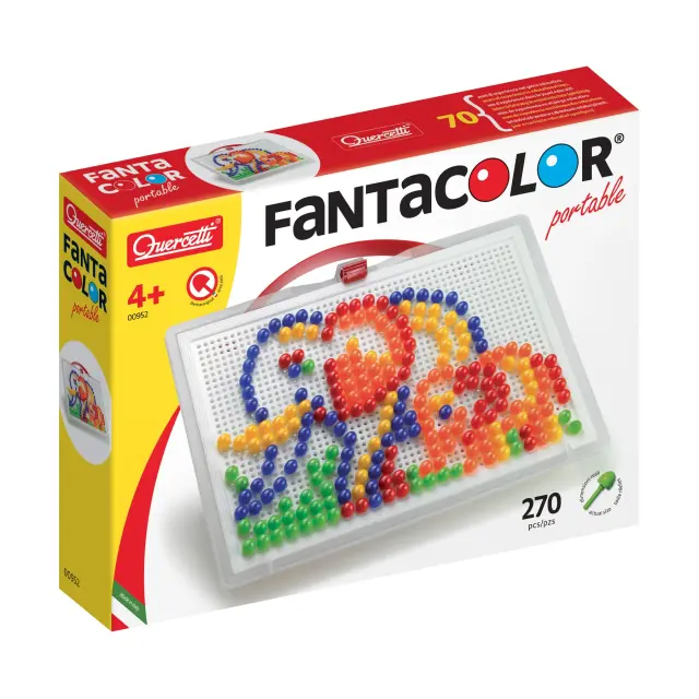Quercetti FantaColor Portable 270τμχ (4+ ετών) 00952