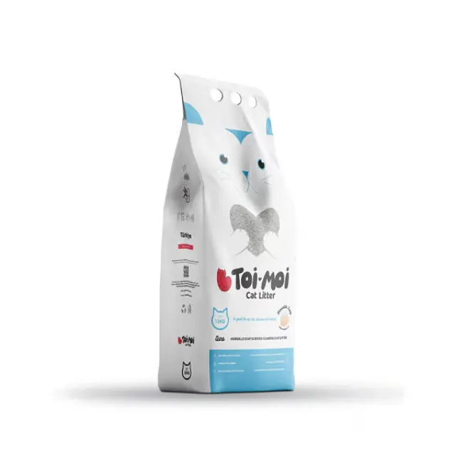 Άμμος υγιεινής Γάτας Toi Moi Natura Marseille Soap Clumping Cat Litter 10kg