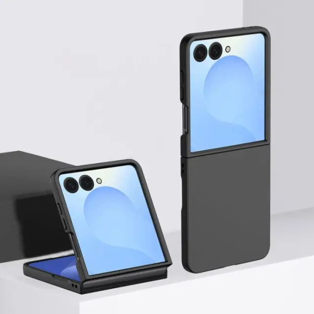 Skin Feel Θήκη για Galaxy Z Flip 8-Black OEM