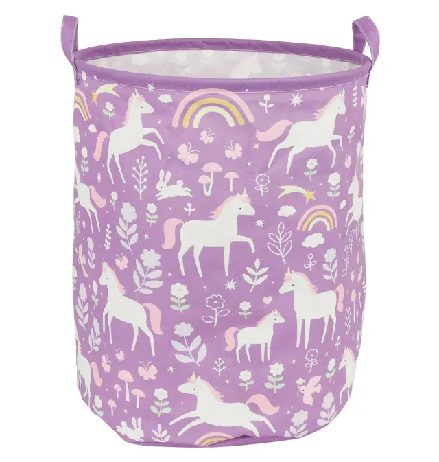 A Little Lovely Company: Καλάθι Αποθήκευσης Unicorn Dreams STBAUD29
