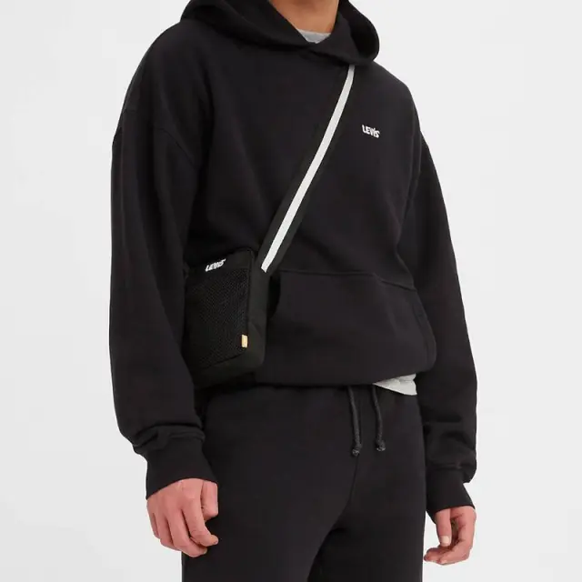 Μικρό Τσαντάκι Χιαστί Levi's D7299-0001 Μαύρο - ONESIZE 3
