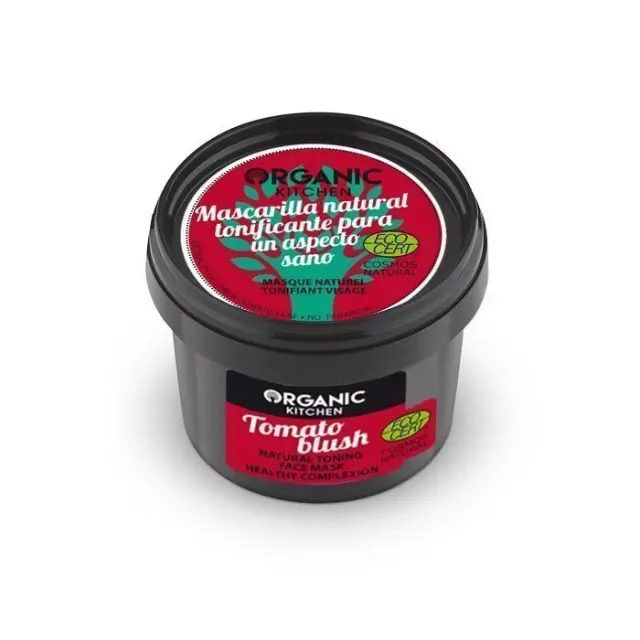 Natura Siberica Organic Kitchen Tomato Blush Μάσκα Προσώπου για Αναζωογόνηση 100ml