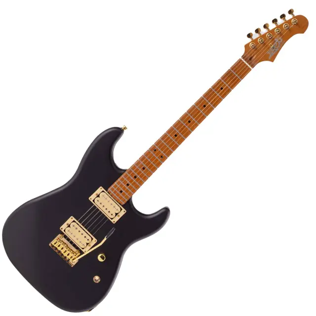 JET JS-700 MBK Stratocaster HH Ηλεκτρική Κιθάρα Satin Black