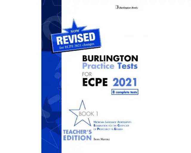 BURLINGTON PRACTICE TESTS MICHIGAN ECPE 1 TCHR S 2021
