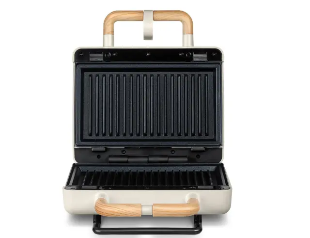 Τοστιέρα Singer Matte SM 1320IV με ισχύ 800W και χωρητικότητα 2 τοστ - Ivory1320IV 3