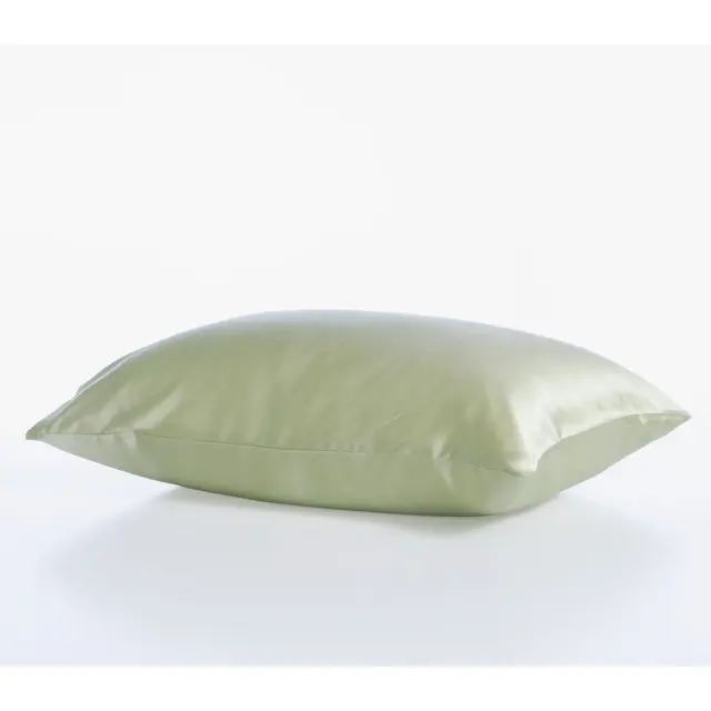 ΜΕΤΑΞΩΤΗ ΜΑΞΙΛΑΡΟΘΗΚΗ DIAMOND 50X70 NEF-NEF HOMEWARE, 100% ΜΕΤΑΞΙ - Champagne Green (039266)