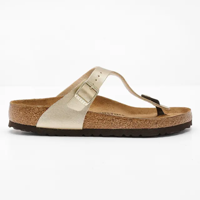 Birkenstock Σαγιονάρες Γυναικείο Birko-Flor(ανθεκτικό υλικό της Birkenstock-επιτρέπει την επαφή με το νερό) Χρυσό BIR/GIZEH 1016108 GOLD