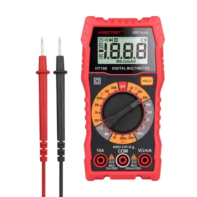 Ψηφιακό Universal Πολύμετρο Habotest HT108L