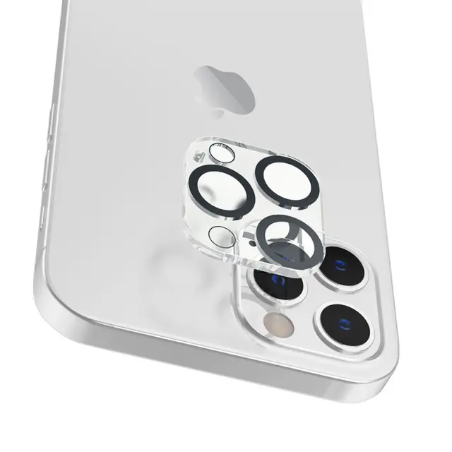 Προστασία Κάμερας Hoco 3D Metal G13 για iPhone 13 Pro/ iPhone 13 Pro Max Μαύρο Σετ 25τεμ. 3