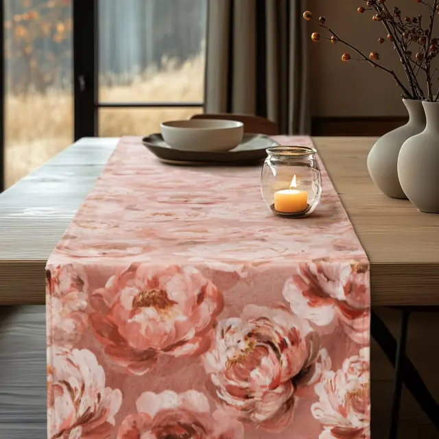 Beauty Home ΡΑΝΝΕΡ ΒΕΛΟΥΔΟ ROMANTIC PEONY DREAM 32 cm x 1,5 m