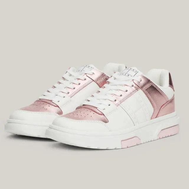 Tommy Hilfiger - Γυναικεία Sneakers Th The Brooklyn Metallic EN0EN02591-TH2 Ροζ - 41 2