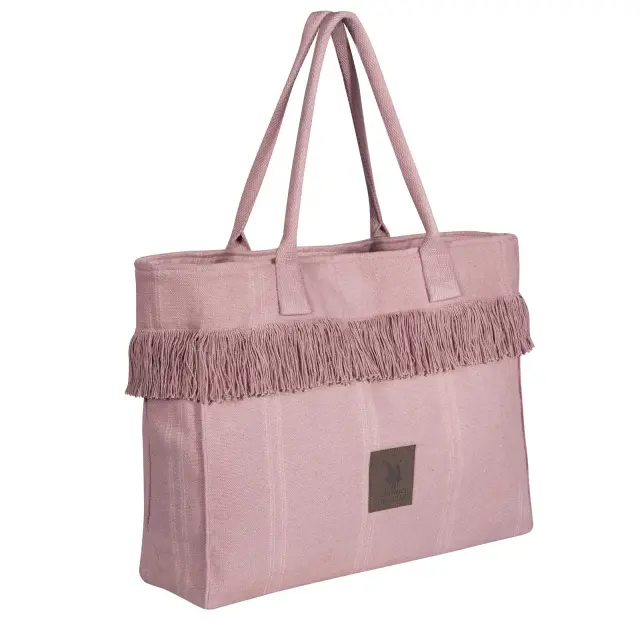 Τσάντα Θαλάσσης 46x36 Greenwich Polo Club 4085 Rose 100% βαμβακερό 2