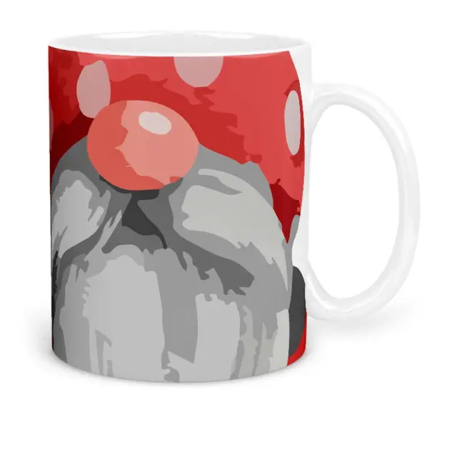 κούπα κεραμική χριστουγεννιάτικη Christmas gnomes 2