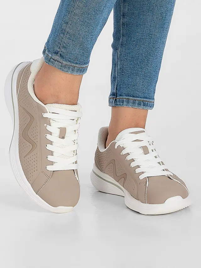 MBT Sneakers Γυναικείο Άλλα Υλικά Μπεζ MBT/703449 WARM TAUPE 2