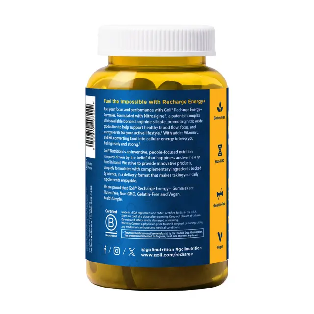 Goli Recharge Energy Gummies 3
