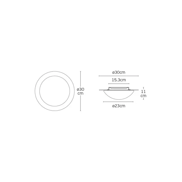 Roto 04577/CE/MRB/W Φωτιστικό LED οροφής λευκό Άσπρο 2
