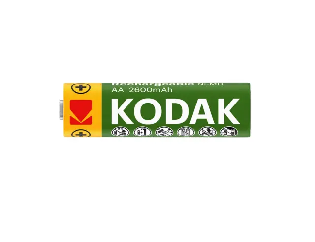 Επαναφορτιζόμενες Μπαταρίες Ni-MH Kodak - ΑΑ - 1.2V - 2600mAh - 2 τεμάχια 3